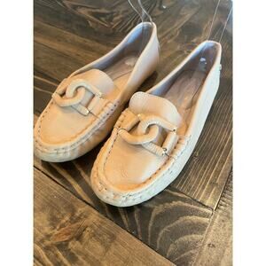 Antonio Melani Leather Preppy Wedding Classy Loafer Women 6 Academia Grandma